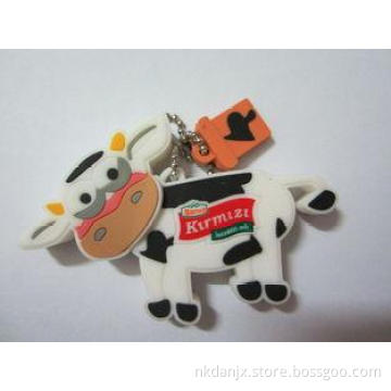 Cow USB 2.0 PVC USB Flash Drive 4GB / 8GB , Micro USB Stora